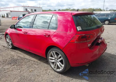 2017 Volkswagen Golf Tsi S 4-Door/Tsi Se 4-Door/Tsi Sel 4-Door/Tsi Wolfsburg Edition 4-Door из США, поврежденный, VIN 3VW217AU4HM038563